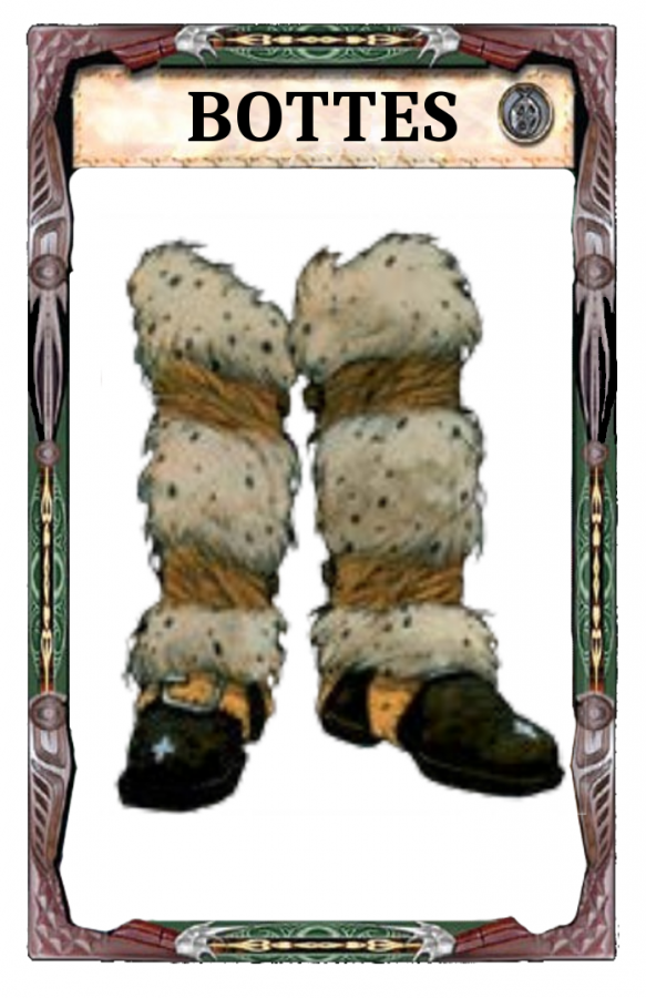 Bottes de terre gelées Dos